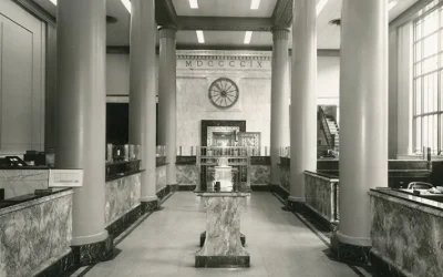 Historic boutique hotel built as bank
